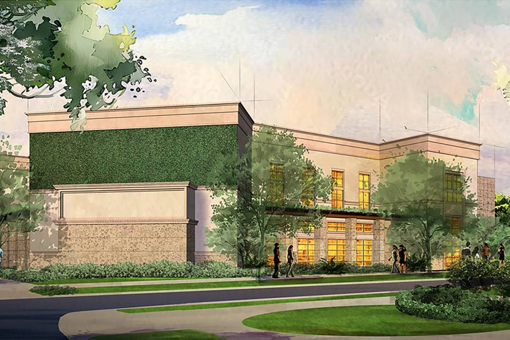 Management & Executive Leadership Center rendering