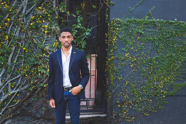 Rollins alum Phillip Denizard portrait