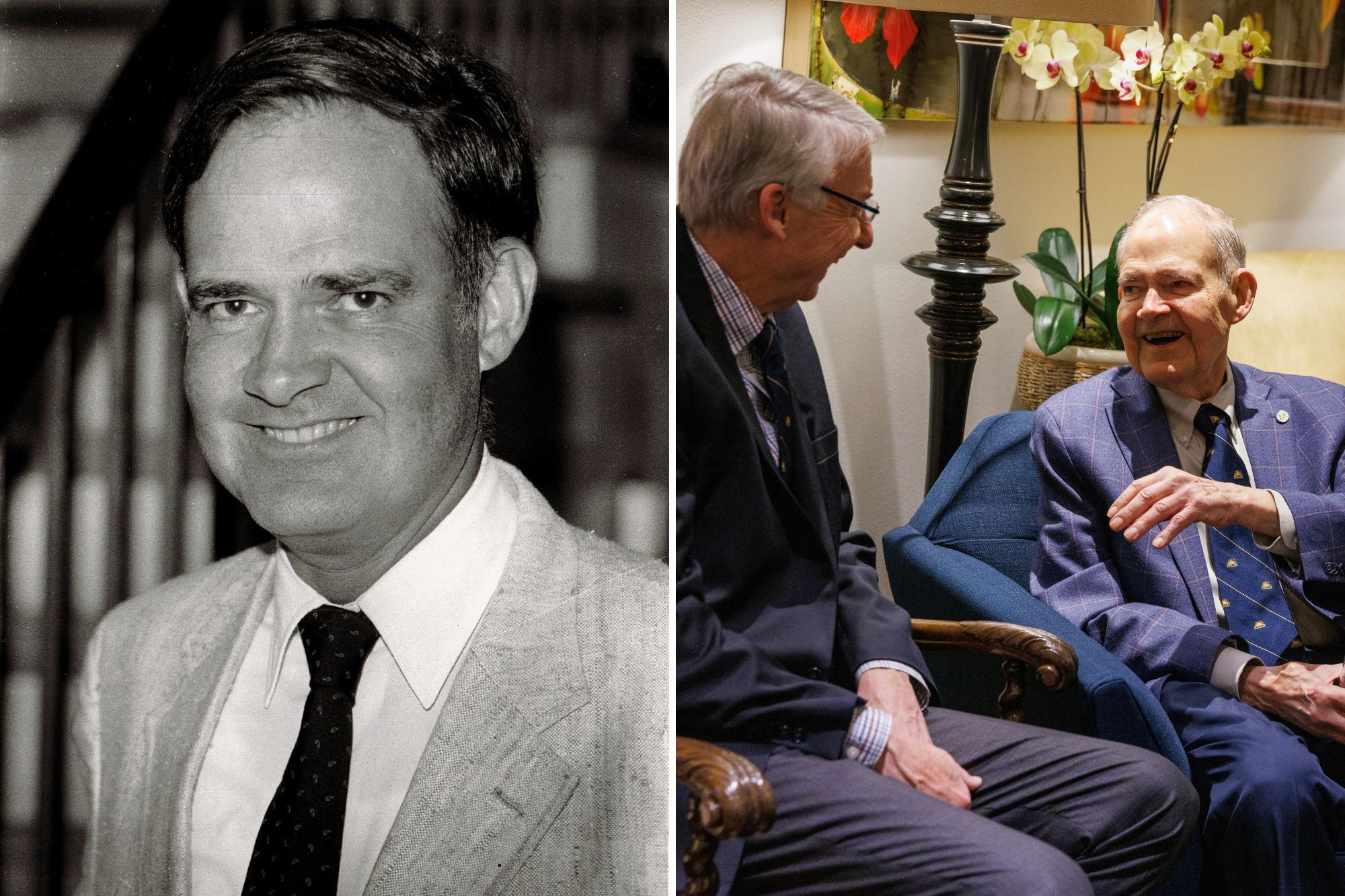 Portraits of Rollins trustee Harold Anson Ward III