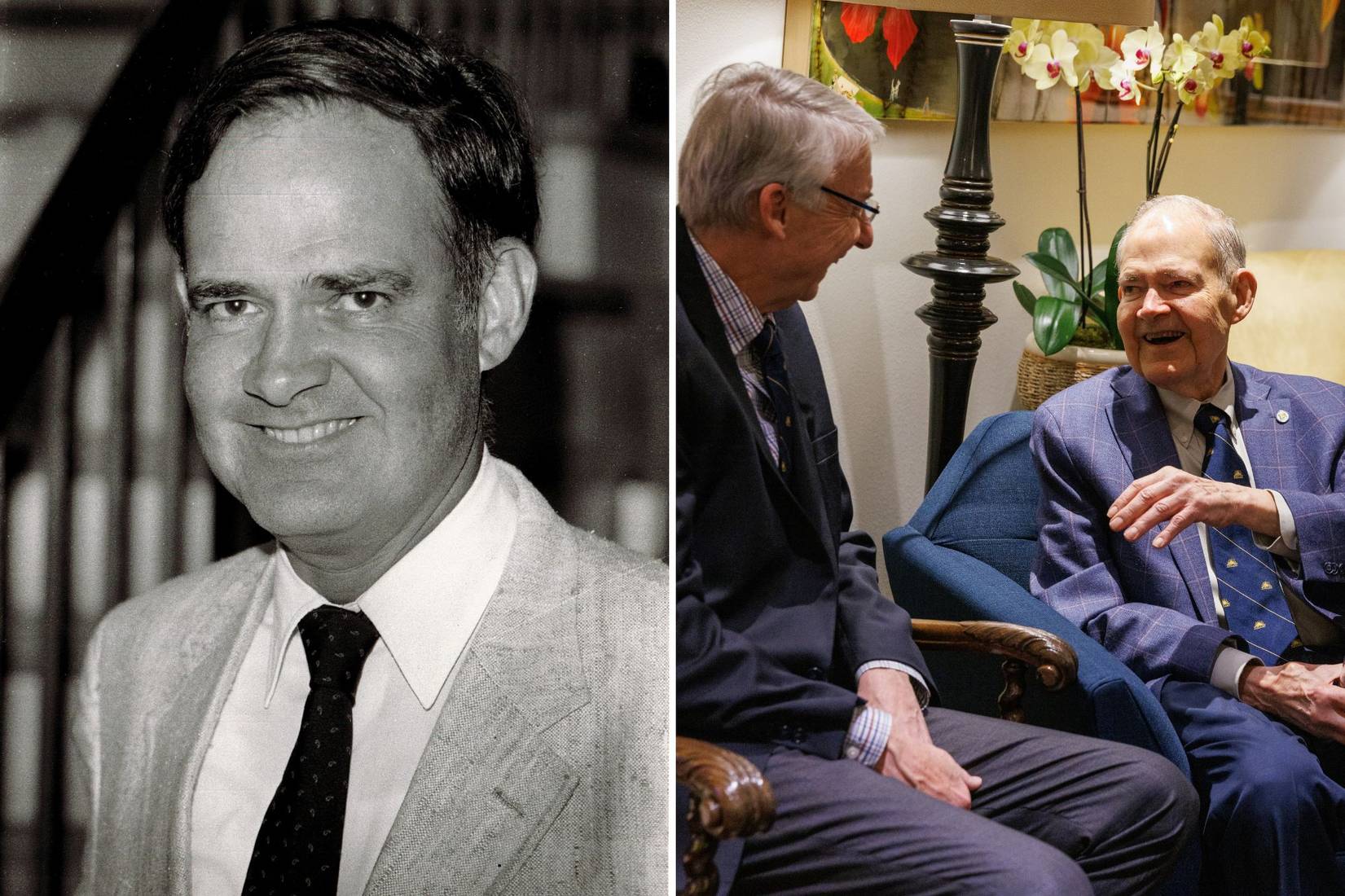 Portraits of Rollins trustee Harold Anson Ward III