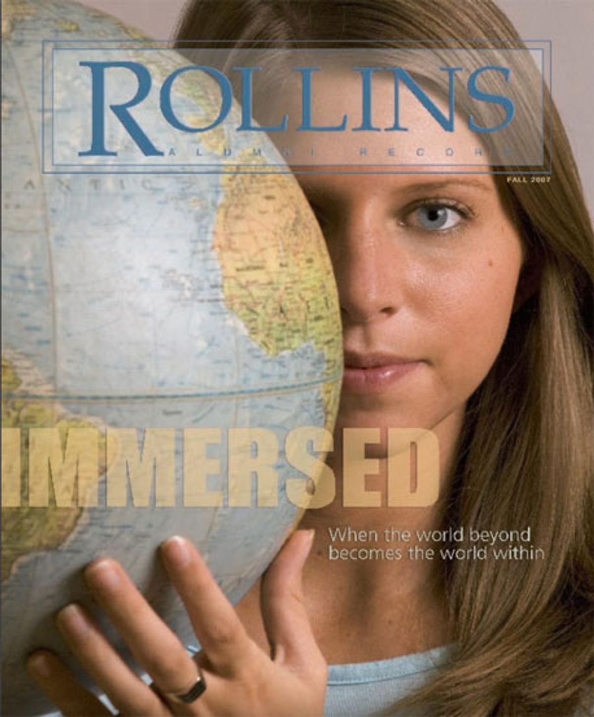 Cover of Fall 2007 Rollins magazine