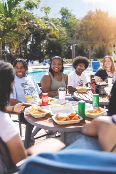 Ciara Bibbs ’27, a student in Rollins’ inaugural RISE program