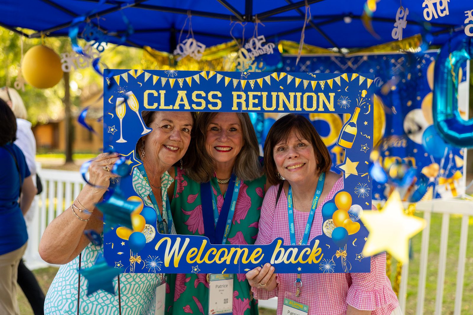 Three Rollins Alumni at the 30th Grove Party