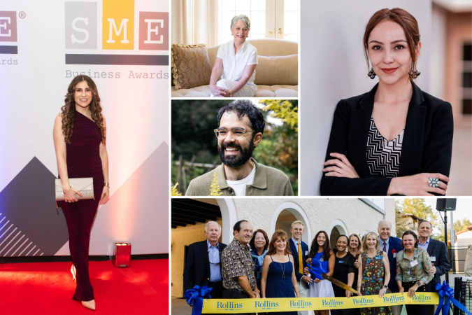 A grid of Rollins alumni