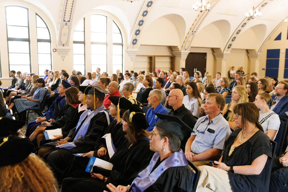 Phi Beta Kappa induction ceremony at Rollins College.