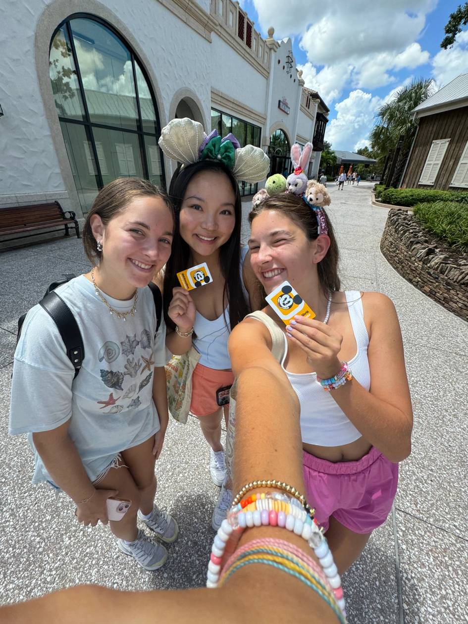 Rollins students at Disney Springs.