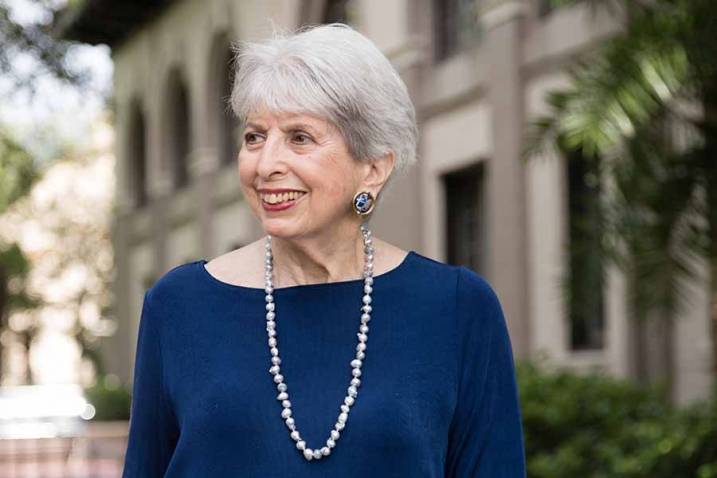 Rollins president emerita Rita Bornstein ’04 ’04HAL.