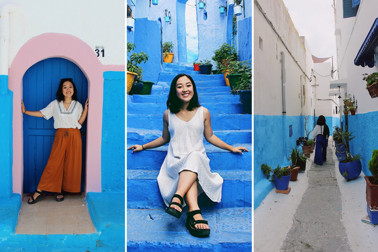 Scenes from a Rollins student’s summer internship in Morocco. 