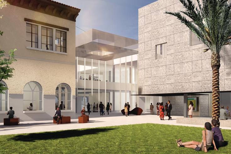Rendering of the new building for Rollins’ Crummer Graduate School of Business
