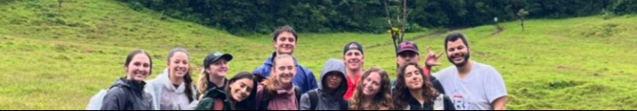 Rollins students on field study in Costa Rica.