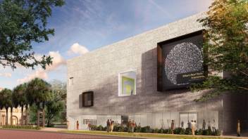 Innovation Triangle rendering of Rollins Museum of Art