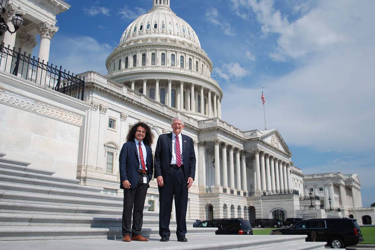 Rollins alumni working with US Representative Daniel Webster