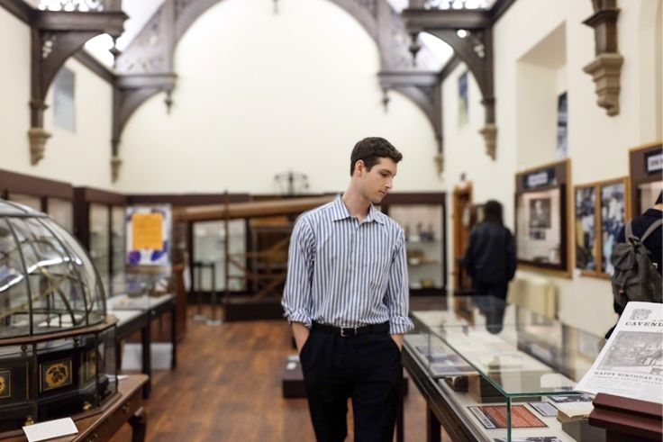 Jay Kirkley ’24 at the University of Cambridge