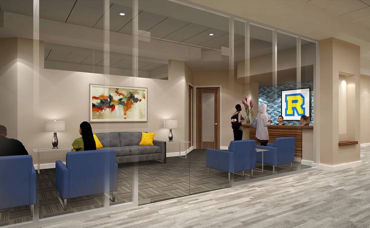 Rendering of the Office for Inclusion and Campus Involvement