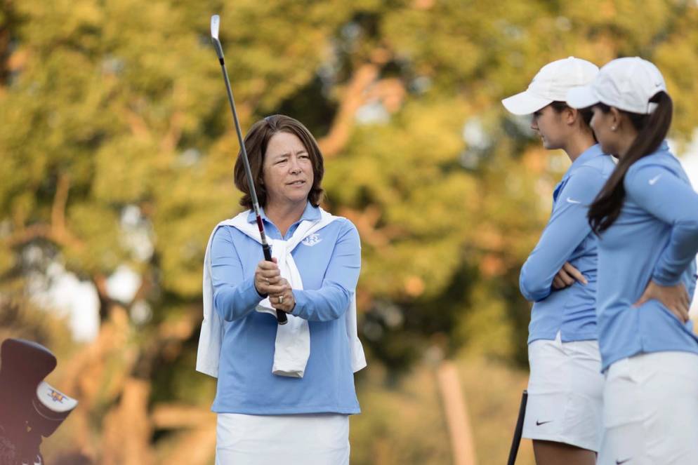 Head women’s golf coach Julie Garner.