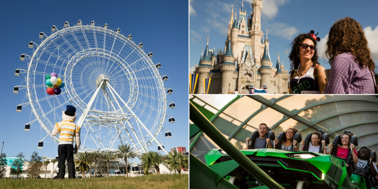 Orlando area theme parks and attractions