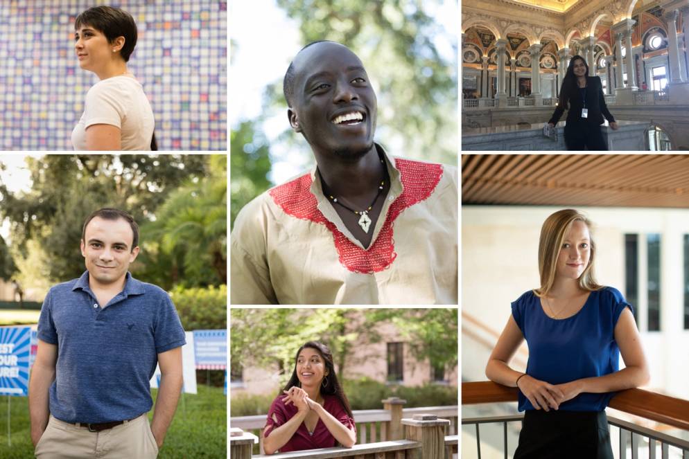 2018 U.N. Millennium Fellows at Rollins