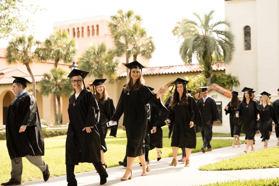 Rollins commencement ceremony