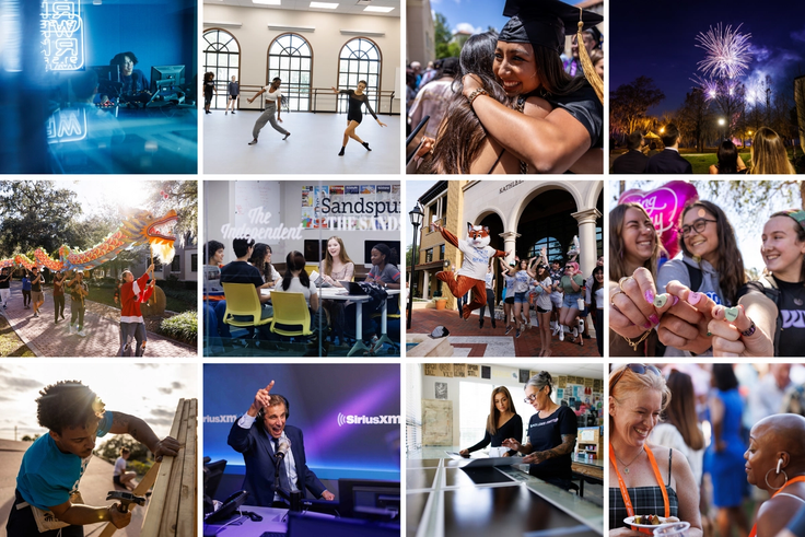 Rollins Year in Photos photo grid