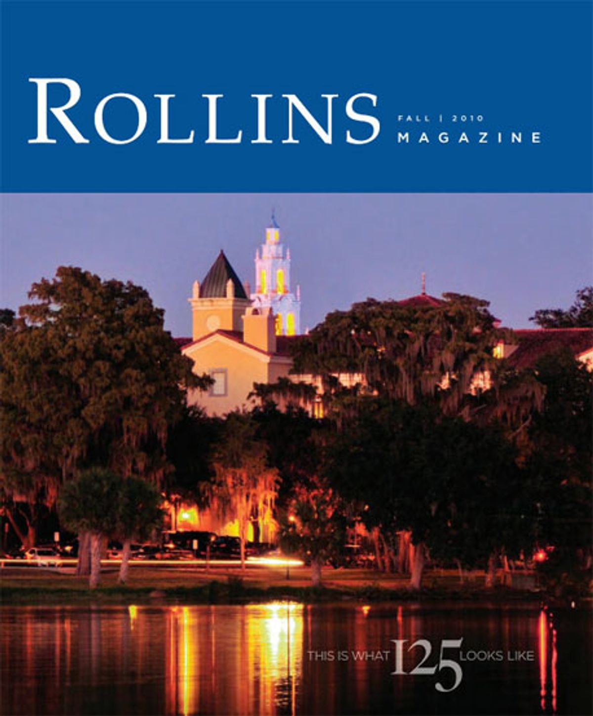 Cover of Fall 2010 Rollins magazine