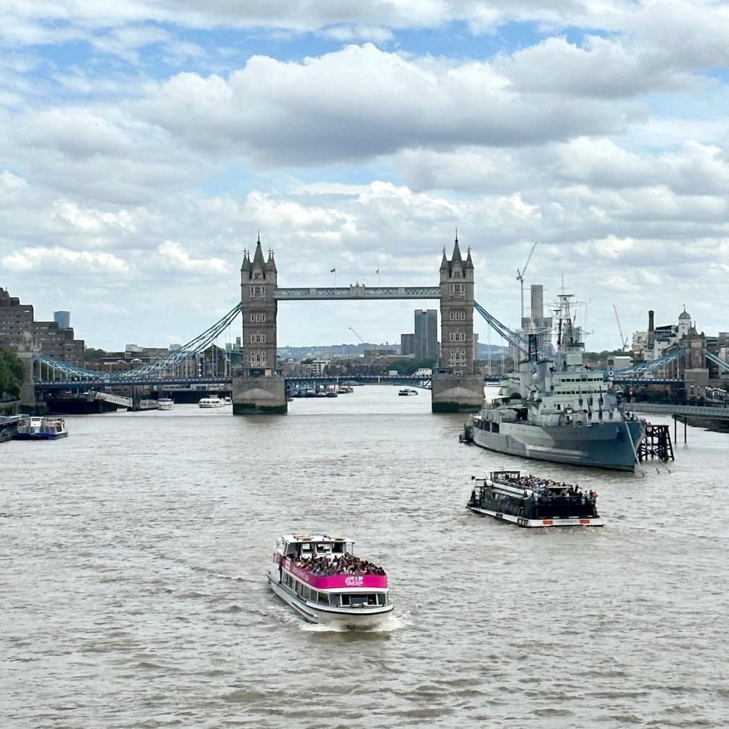 The River Thames in London