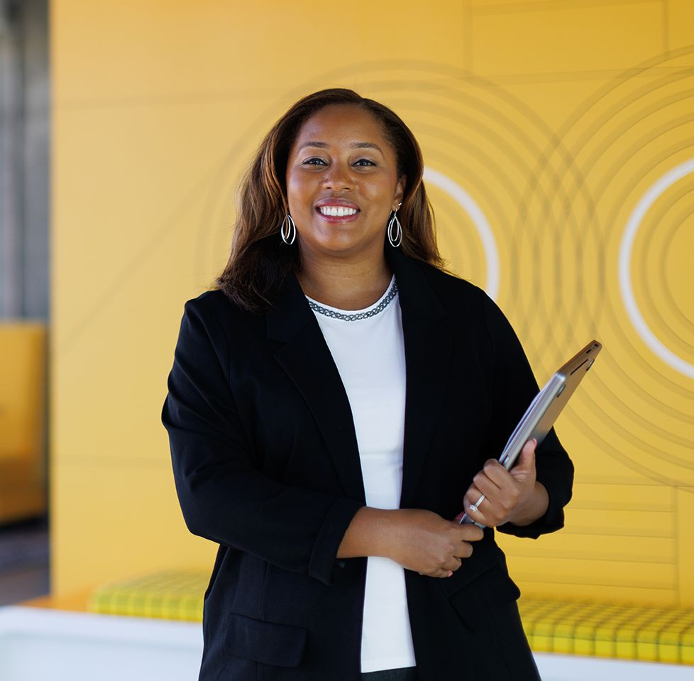 A portrait of Tiffany Jones