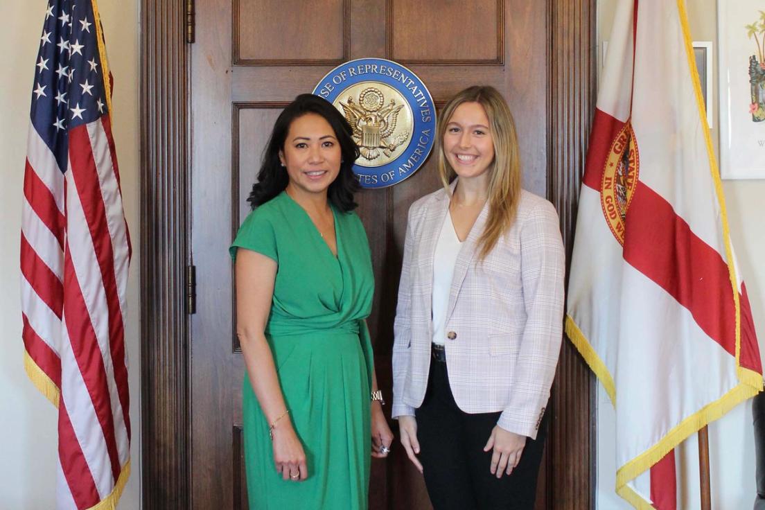 Rep. Stephanie Murphy and Alexis Matton ’23