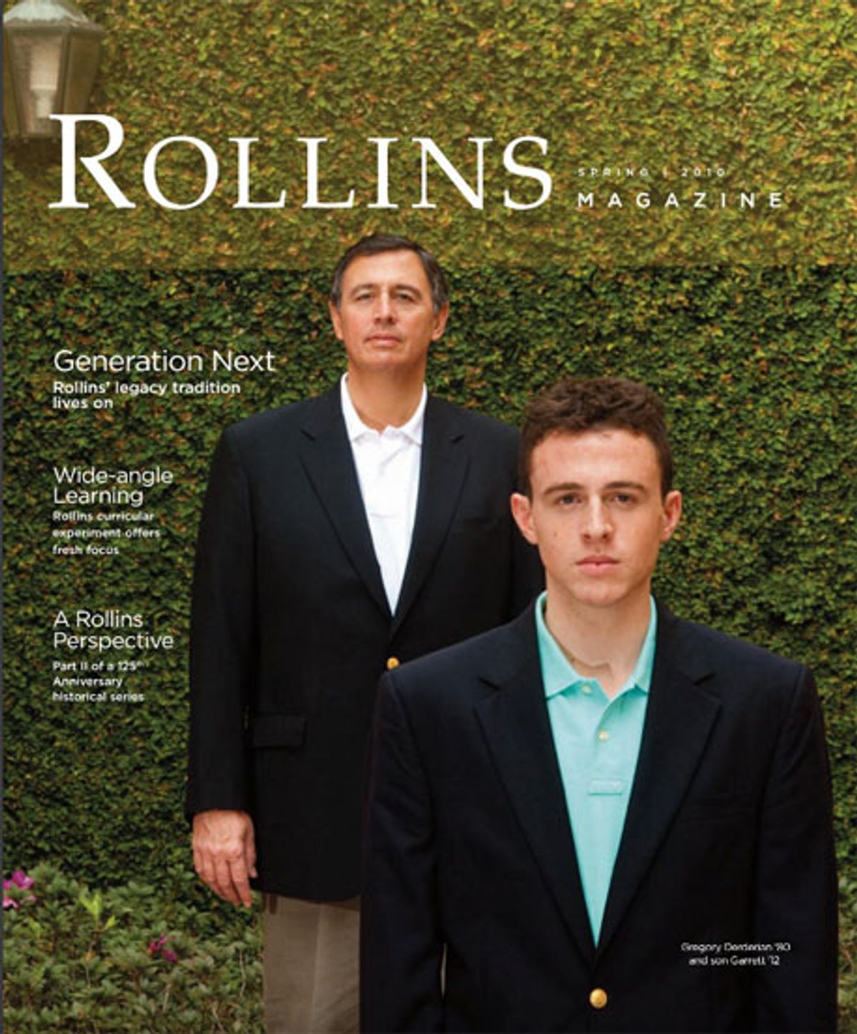 Cover of Spring 2010 Rollins magazine