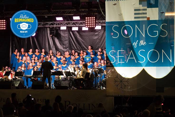 Students perform in Songs of the Season holiday concert.