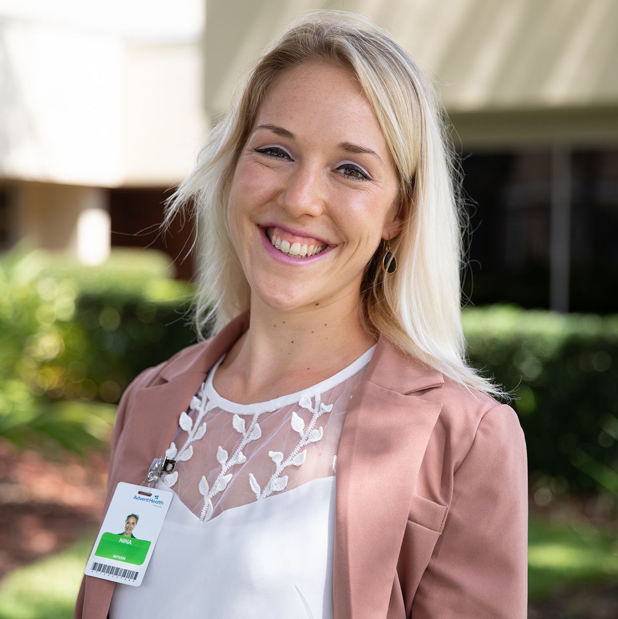 A portrait of Nina Steigerwald