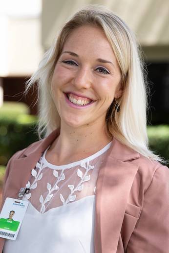 A portrait of Nina Steigerwald