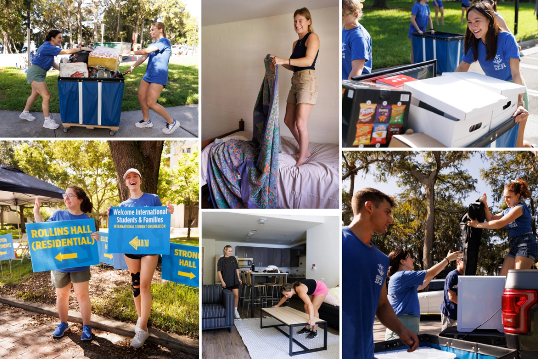 Rollins move-in activities