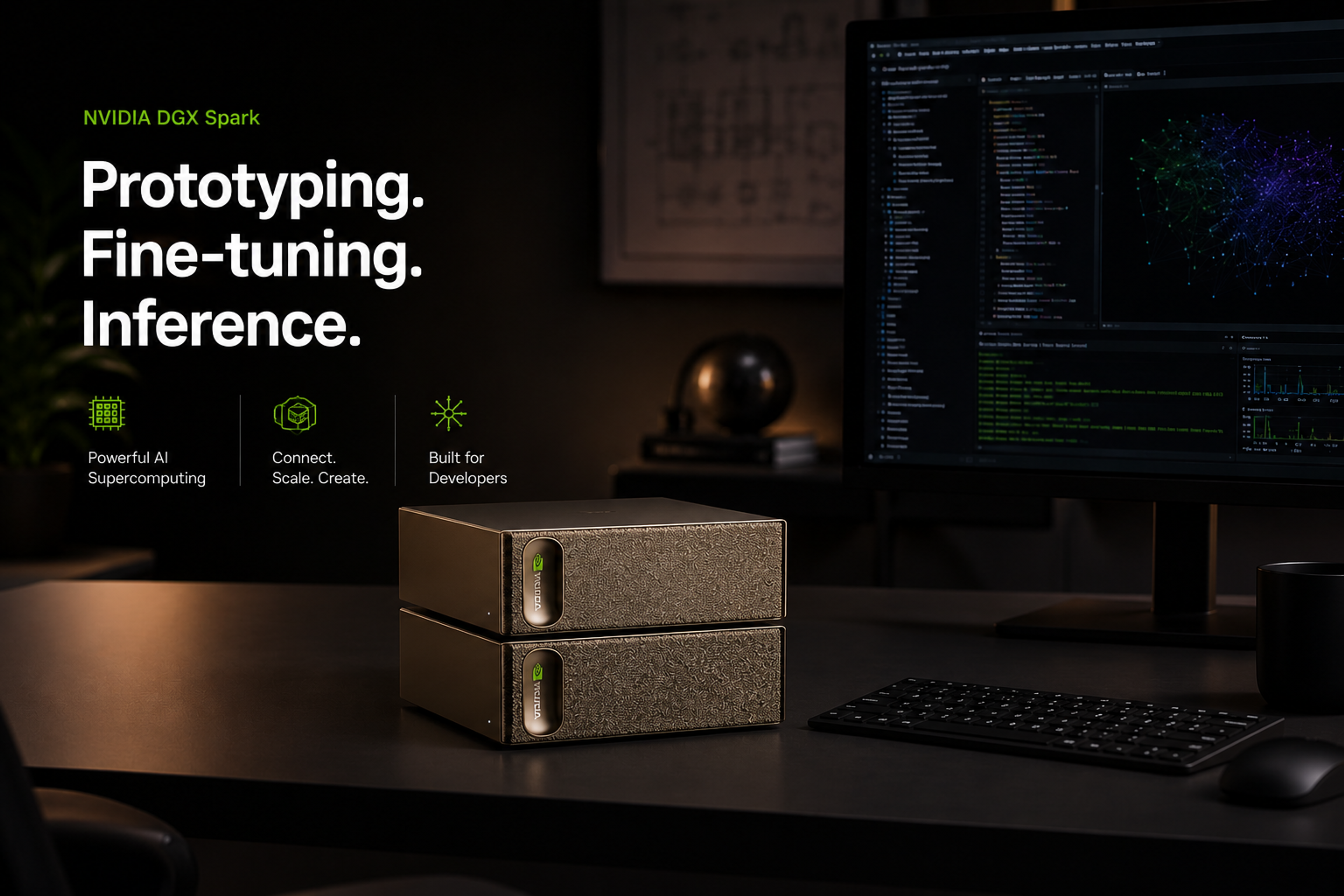 NVIDIA DGX SPARK AI Supercomputer