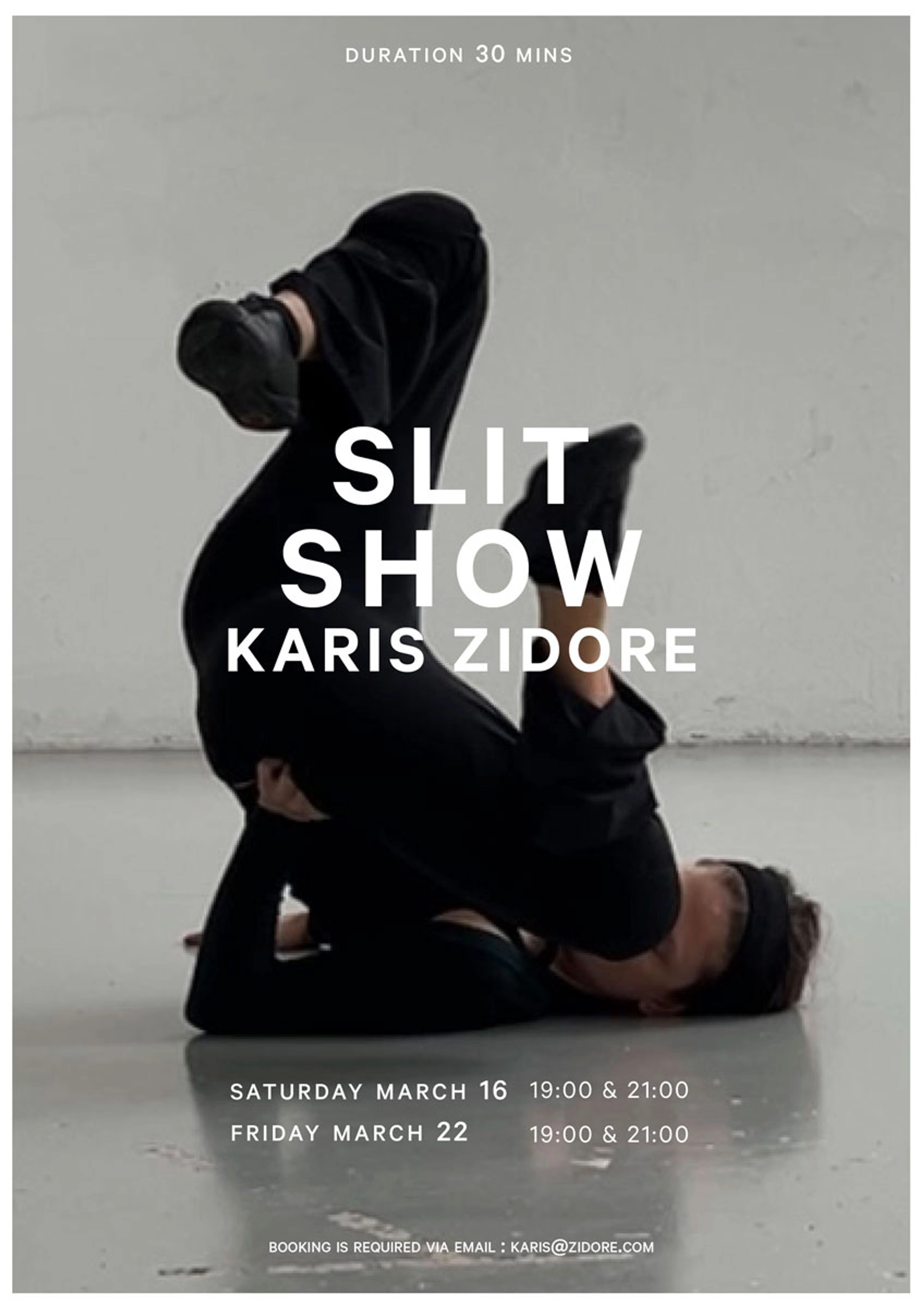 Karis Zidore, poster 2024