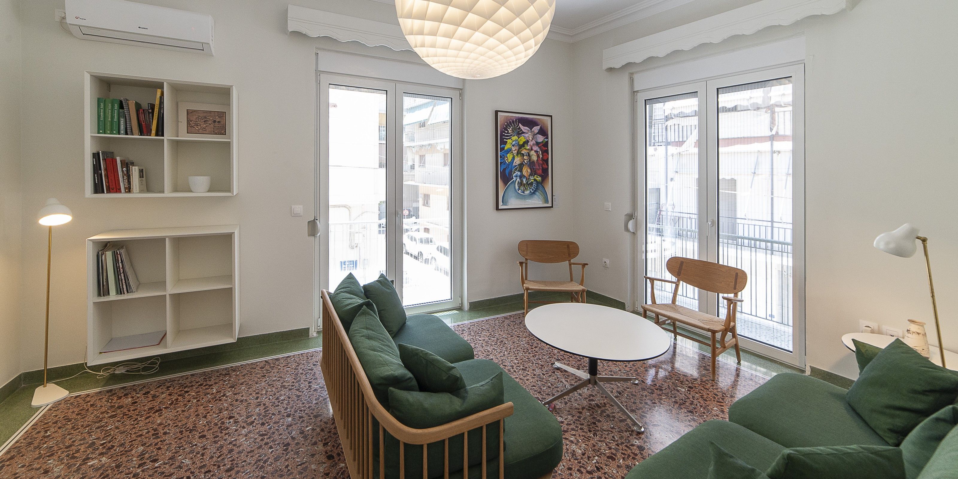 Opholdsstuen i Maggina