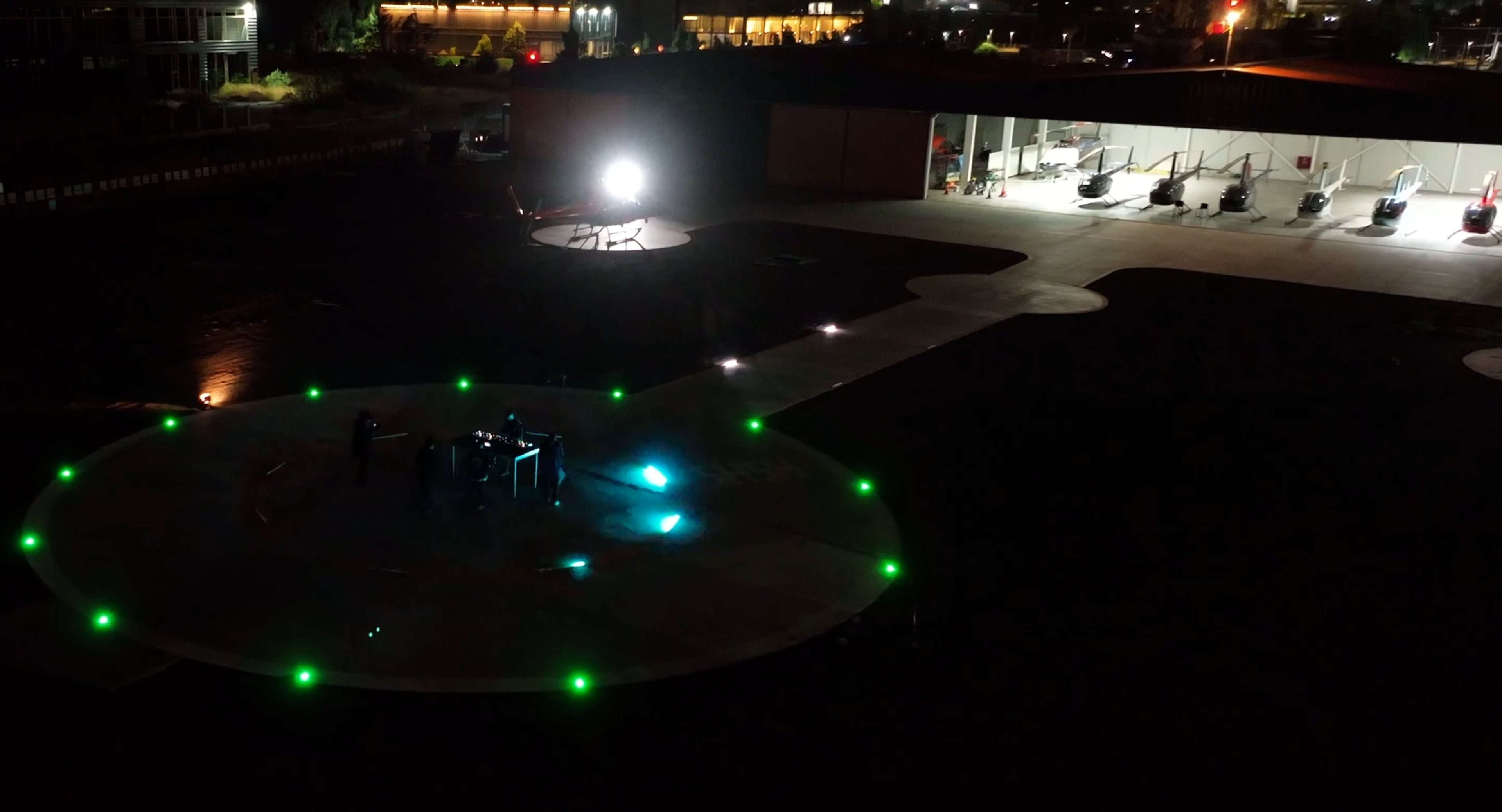 Set Helipuerto Santiago con Morell