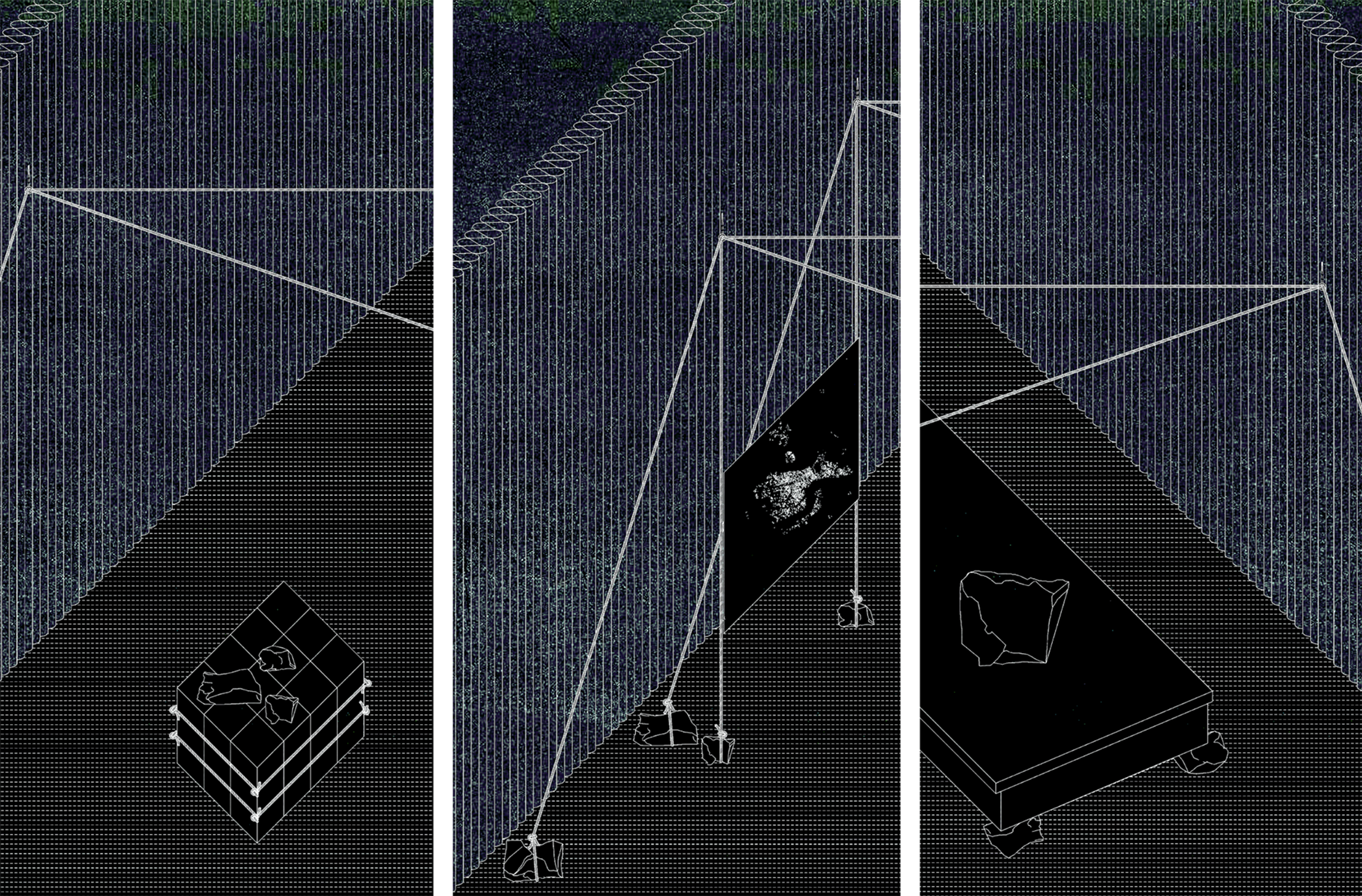 Axonometric vignettes.