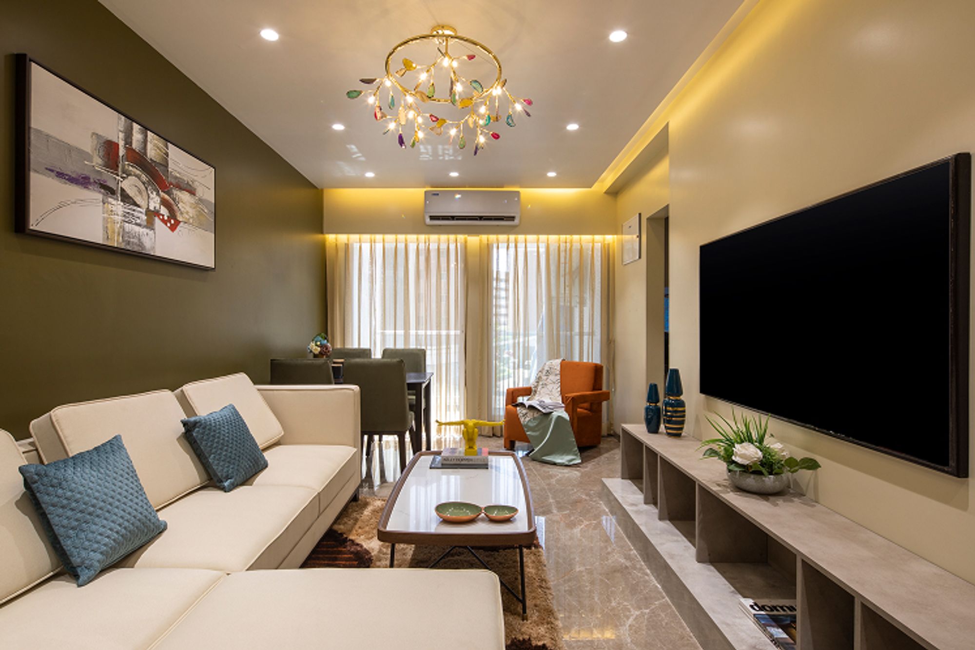 Blu Pearl Twin 1 BHK Show Flat