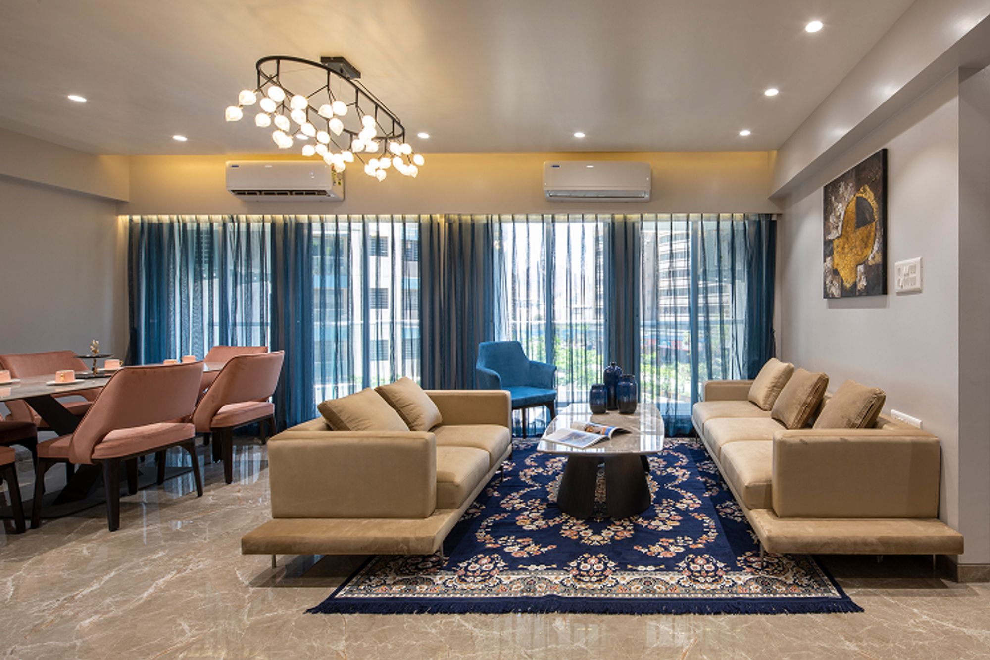 Blu Pearl Twin 2-BHK Show Flat