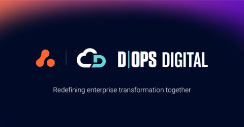 The Adaptavist Group logo and D|OPS Digital logos together in a lockup.
