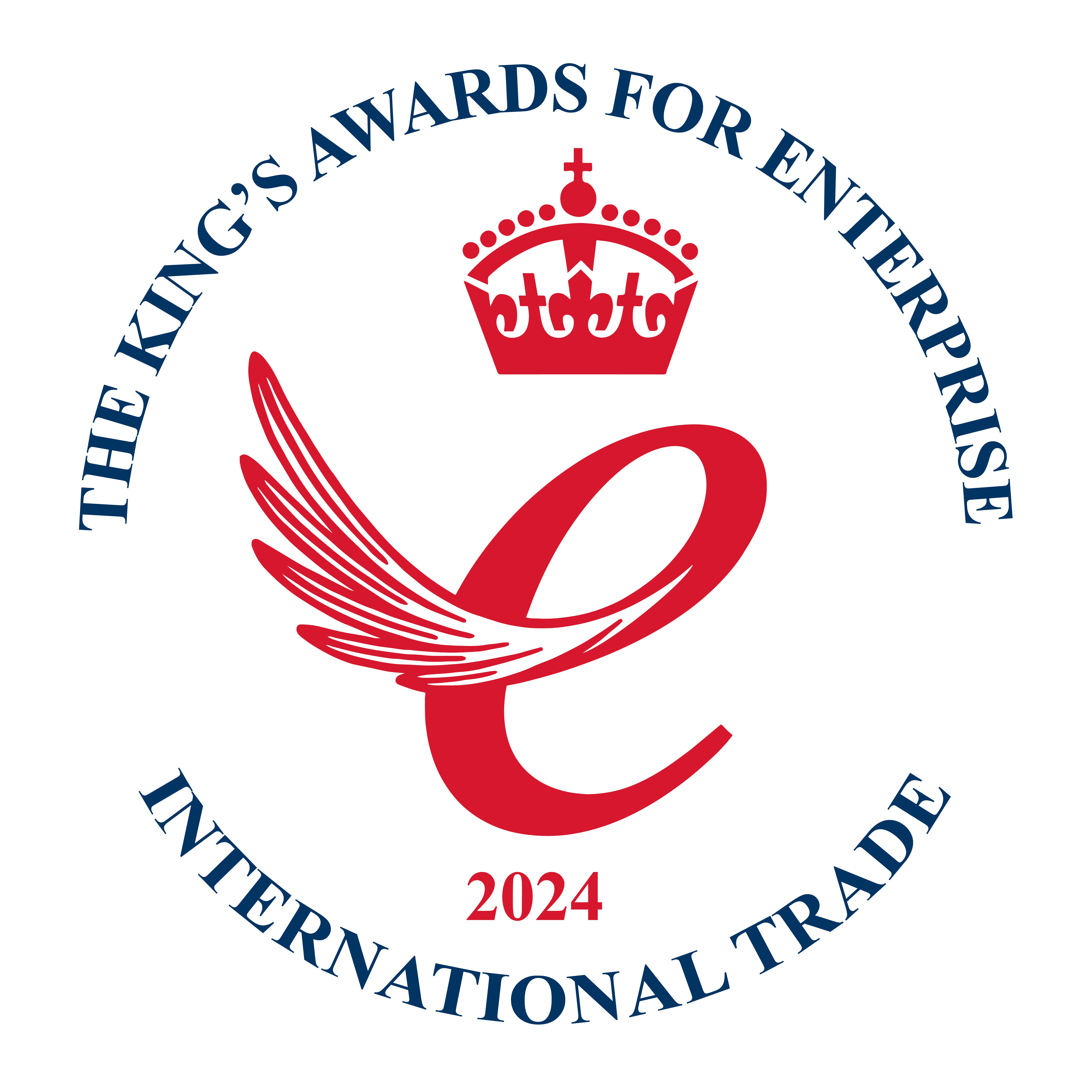 King's Awards for Enterprise International Trade 2024 emblem
