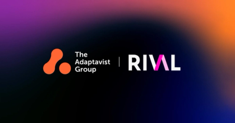The Adaptavist Group and Rival logos against a gradient background