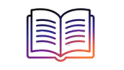 An icon of an open book