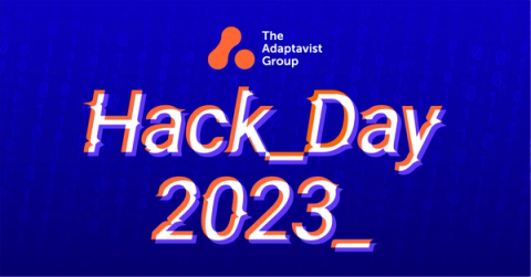 The Adaptavist Group's Hack Day 2023 logo