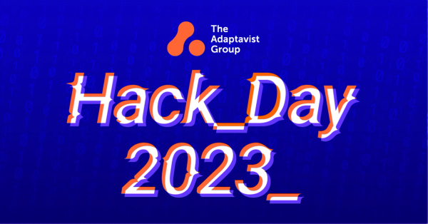 The Adaptavist Group's Hack Day 2023 logo