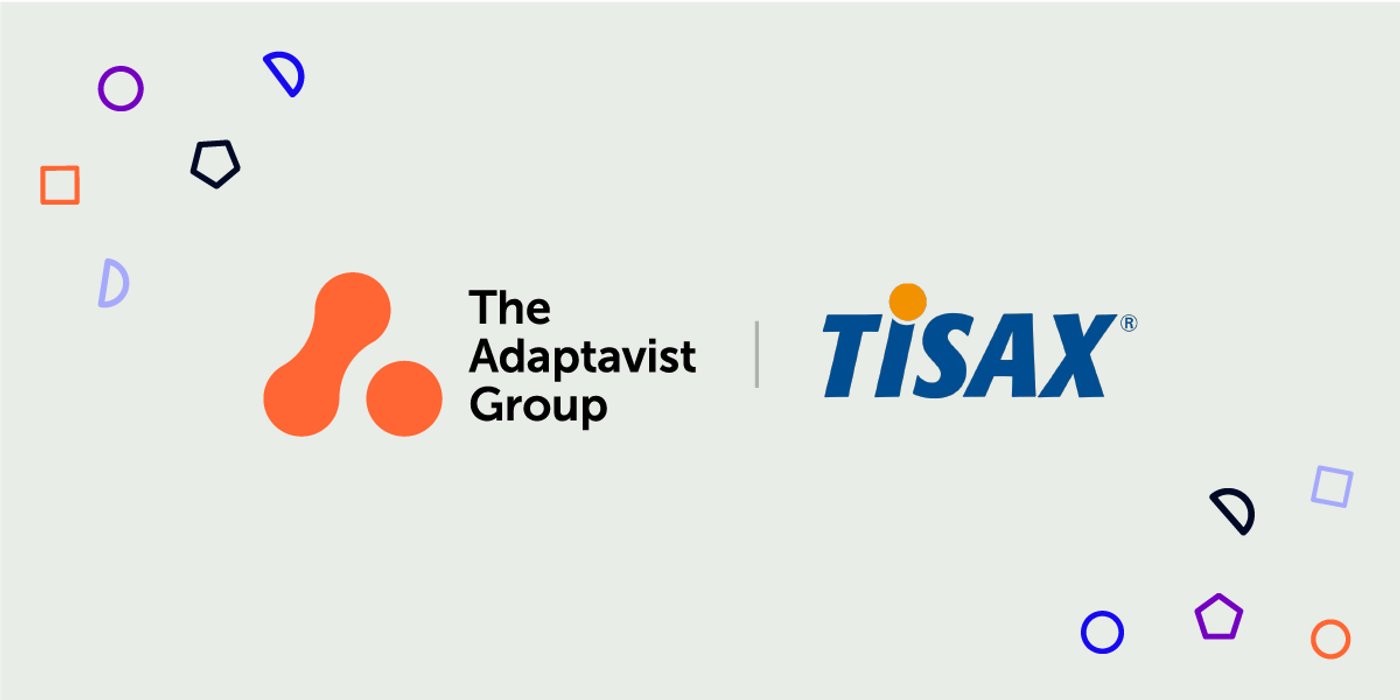 The Adaptavist Group and TISAX logos