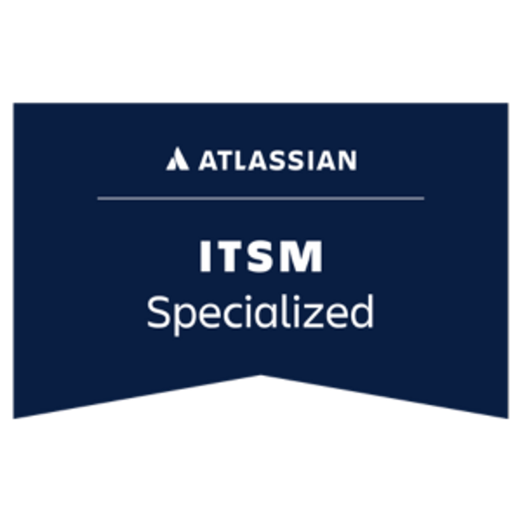 Atlassian ITSM Specialized badge