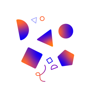 A collection of geometric shapes