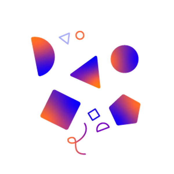 Assorted shapes representing different practices