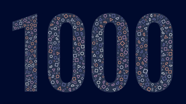 A picture of the number 1000